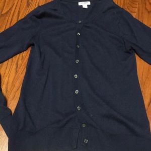 Navy old navy cardigan